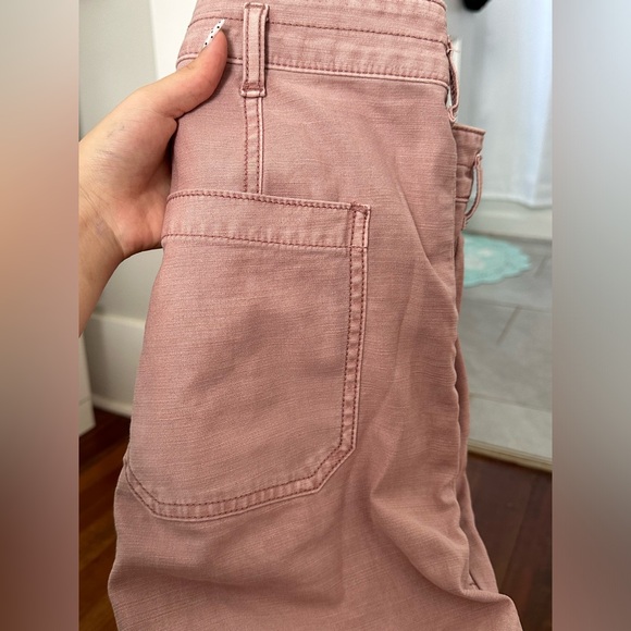 Rose/mauve Pilcro barrel jeans/pants - Picture 3 of 4